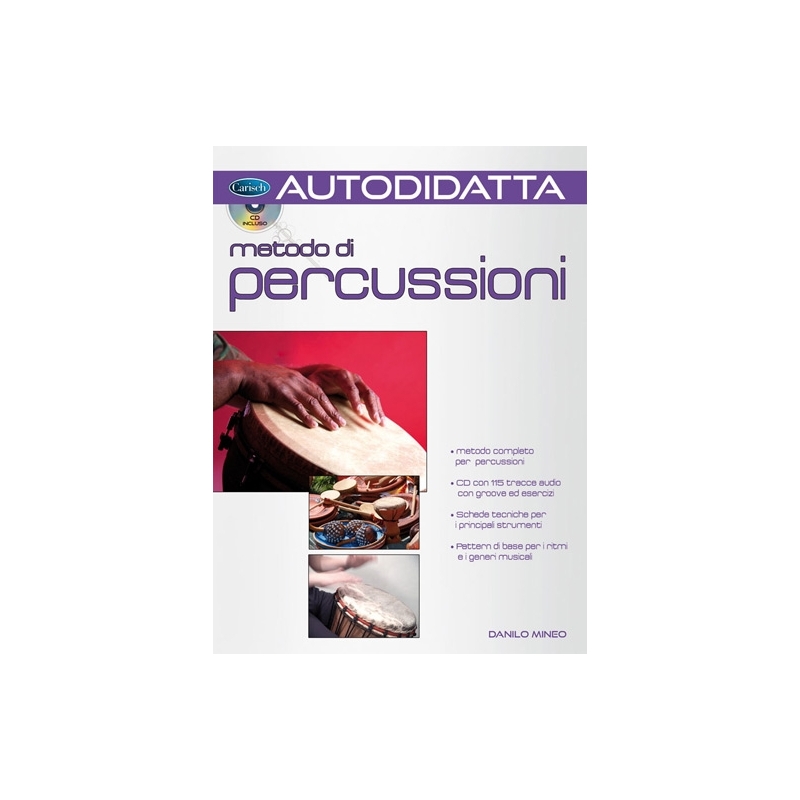 Mineo, Danilo - Autodidatta: Metodo di Percussioni