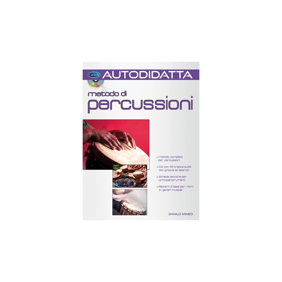 Mineo, Danilo - Autodidatta: Metodo di Percussioni