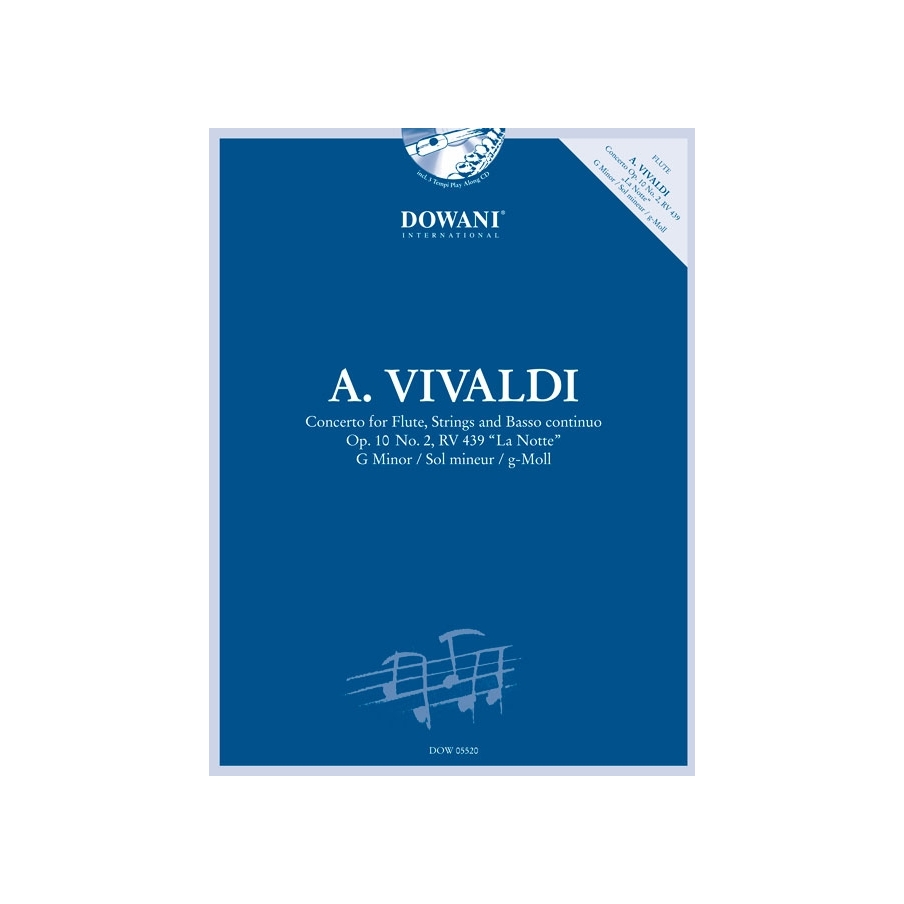 Vivaldi, Antonio - Concerto for Flute, Strings and BC Op.10 No.2