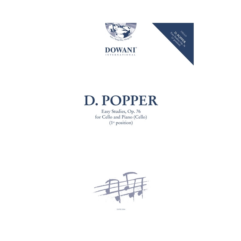 Popper, David - Easy Studies, Op. 76