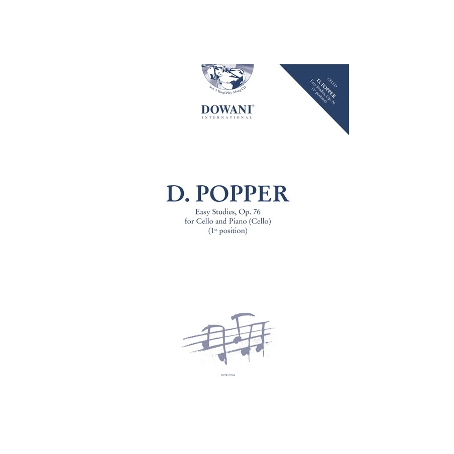 Popper, David - Easy Studies, Op. 76