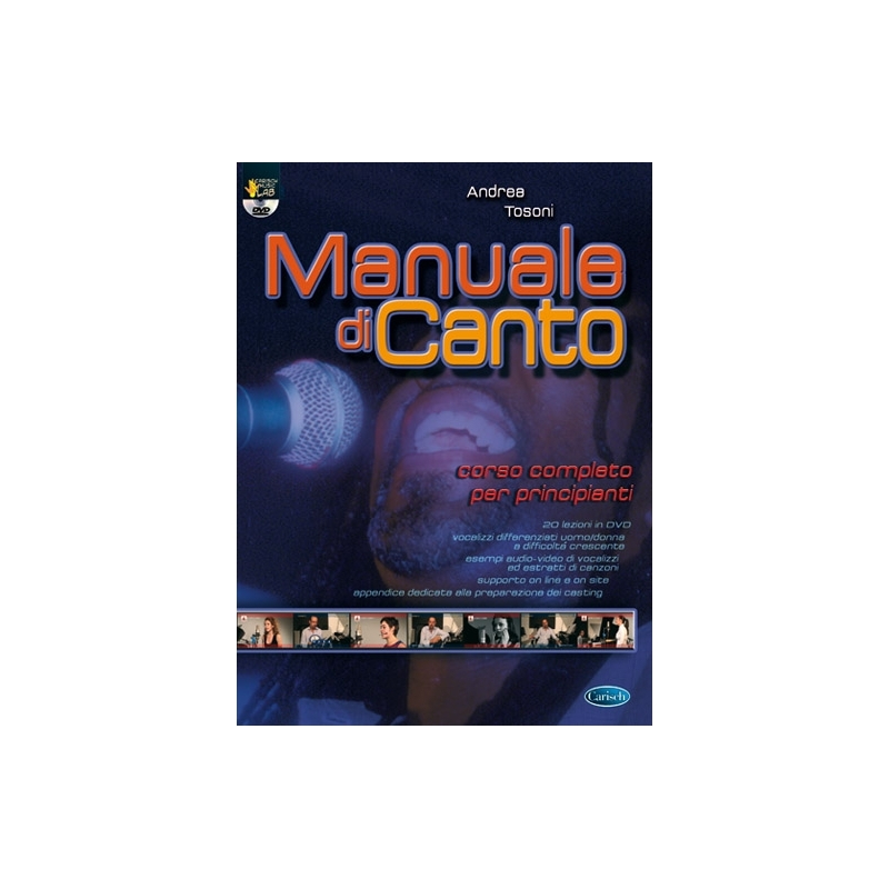 Tosoni, Andrea - Manuale Di Canto + Dvd