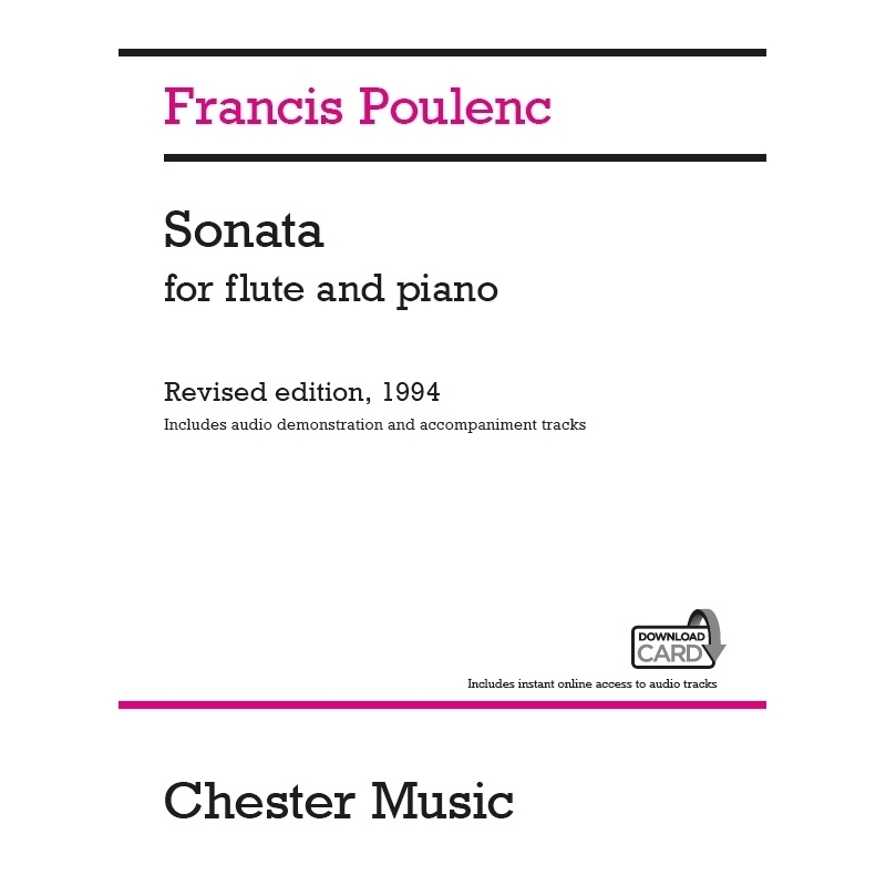 Poulenc, Francis - Sonata For Flute And Piano