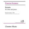 Francis Poulenc - Sonata for Oboe and Piano