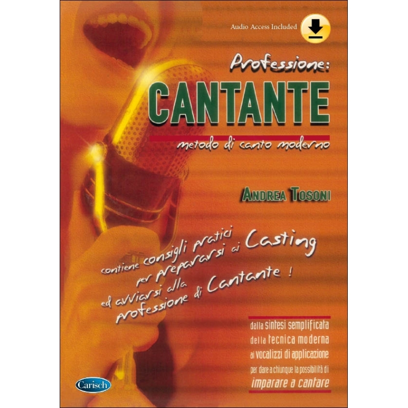 Tosoni, Andrea - Professione Cantante