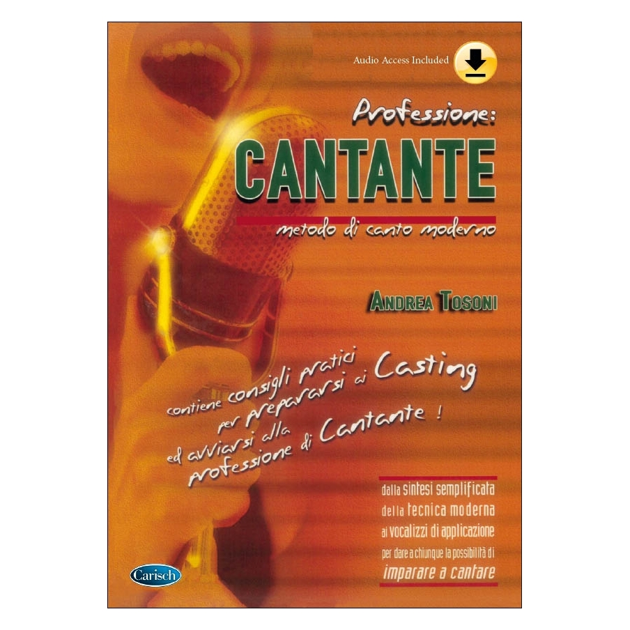 Tosoni, Andrea - Professione Cantante