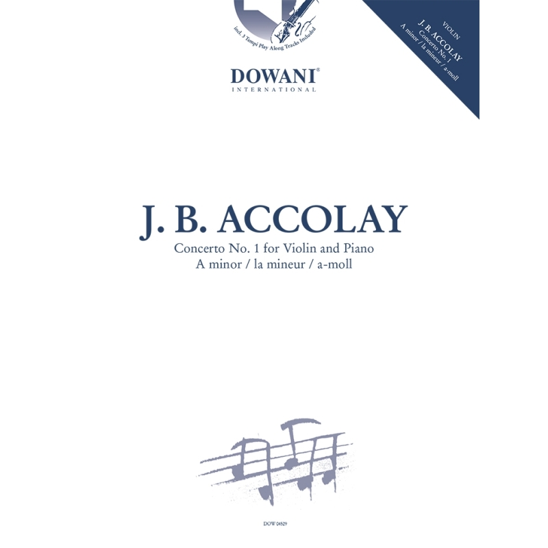 Accolay, Jean-Baptiste - Concerto No. 1 for Violin and Piano