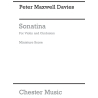 Peter Maxwell Davies: Sonatina For Violin And Cimbalom