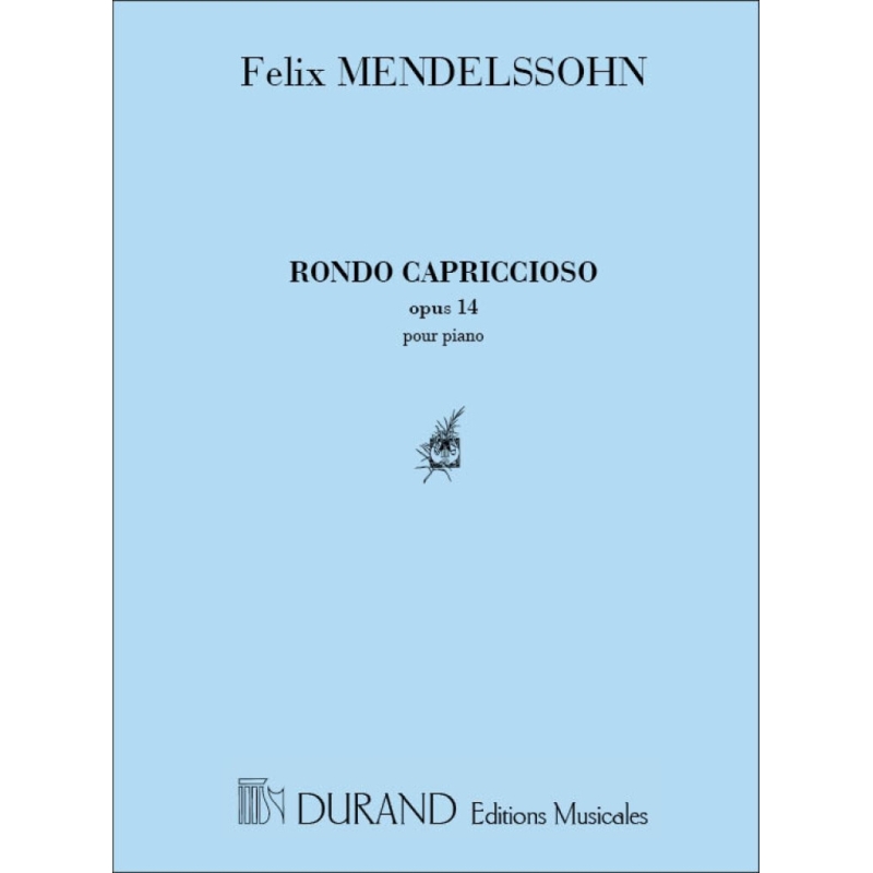 Bartholdy, Felix Mendelssohn - Rondo Capriccioso Piano (Fournir Dc09550 Vol2