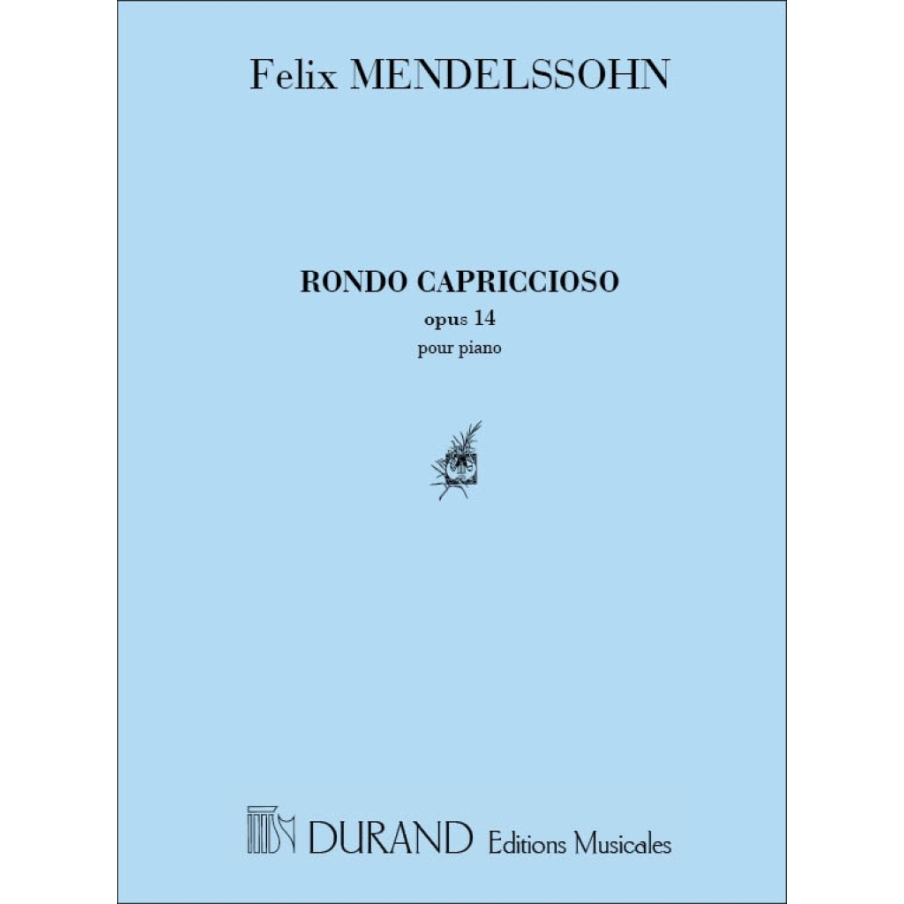 Bartholdy, Felix Mendelssohn - Rondo Capriccioso Piano (Fournir Dc09550 Vol2