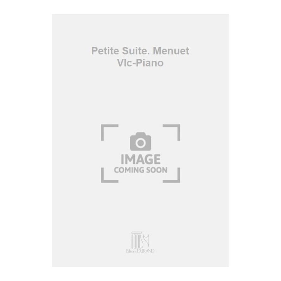 Debussy, Claude - Petite Suite. Menuet Vlc-Piano