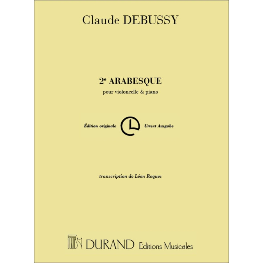 Debussy, Claude - Arabesque N 2 Vlc-Piano (Leon Roques
