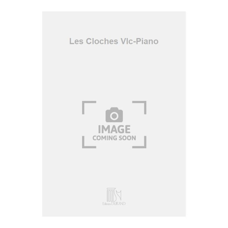 Debussy, Claude - Les Cloches Vlc-Piano
