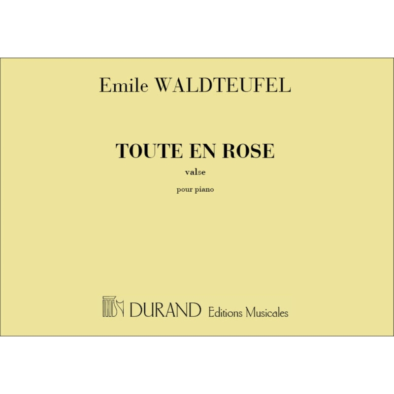 Waldteufel, Emile - Tout En Rose Piano