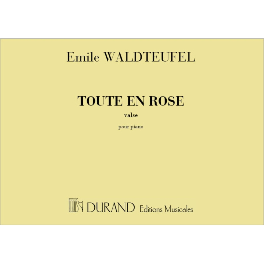 Waldteufel, Emile - Tout En Rose Piano