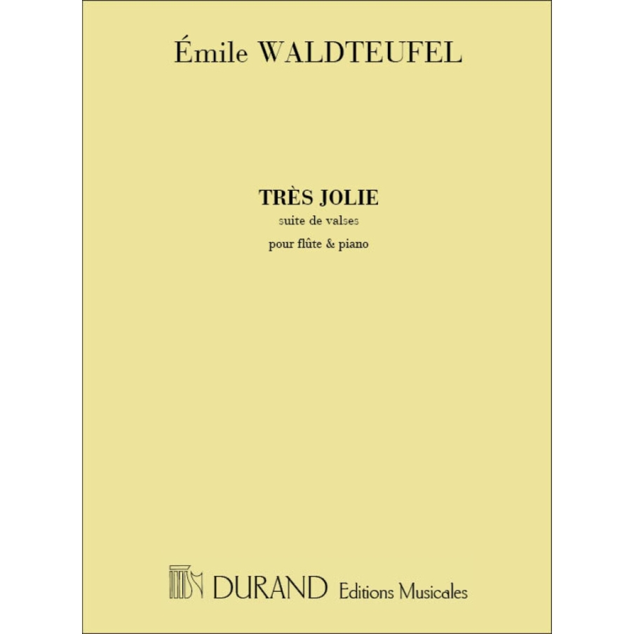 Waldteufel, Emile - Tres Jolie Flute-Piano