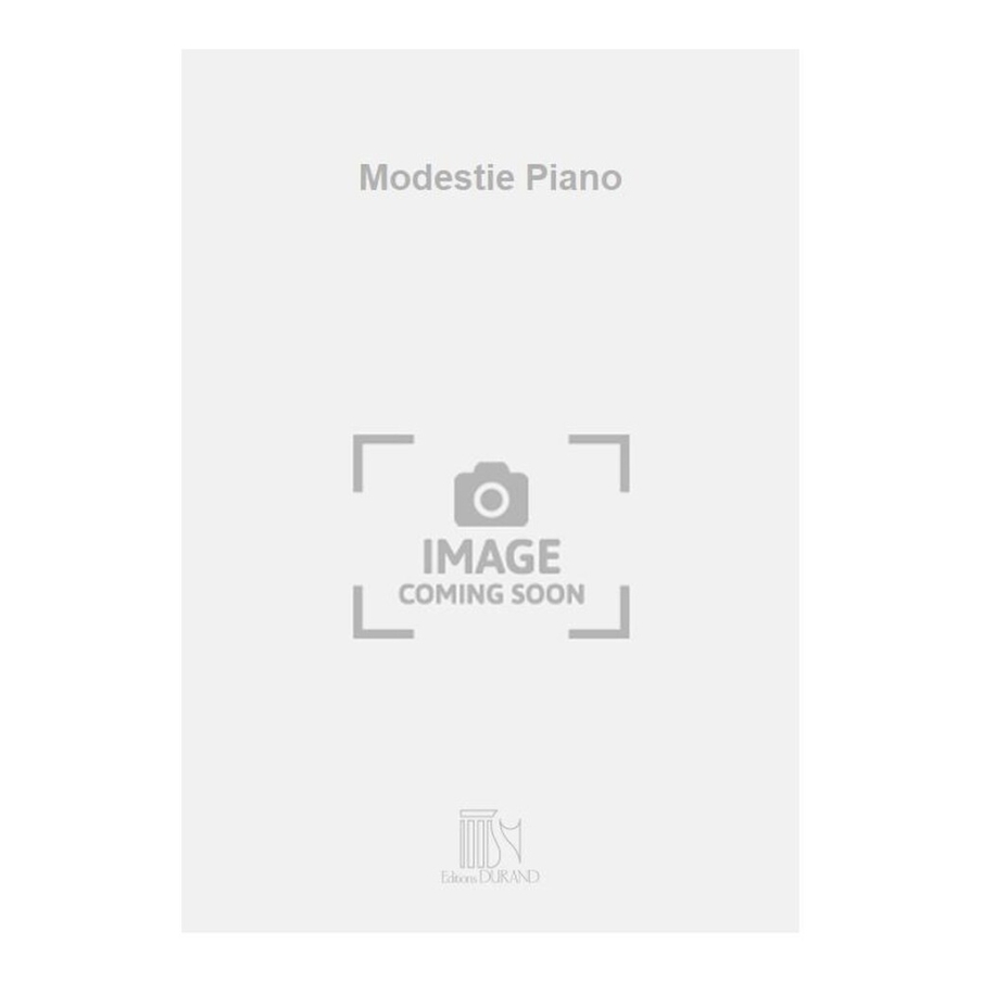 Waldteufel, Emile - Modestie Piano
