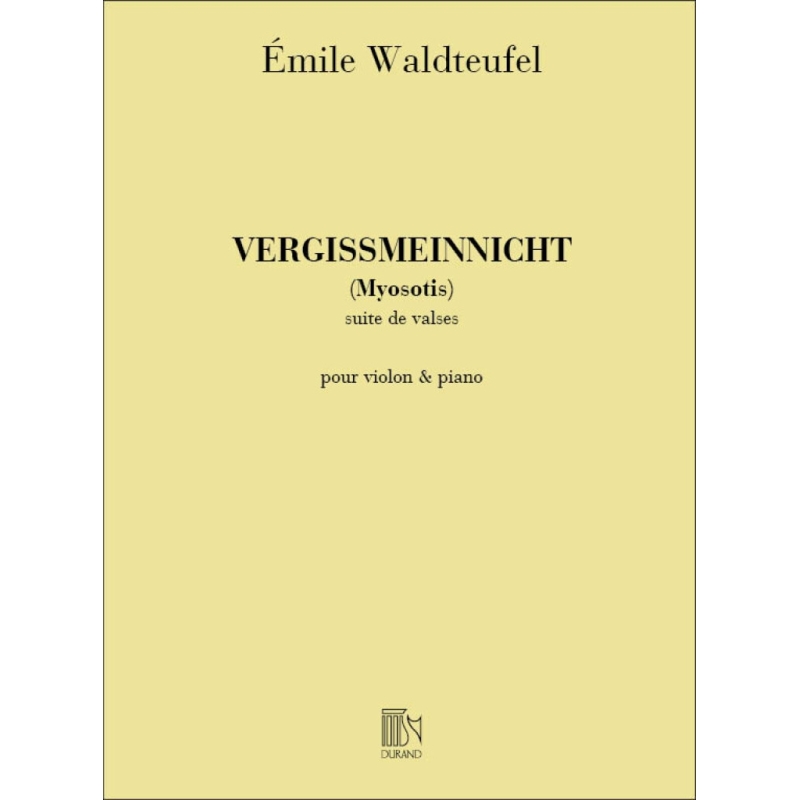 Waldteufel, Emile - Vergissmeinnicht