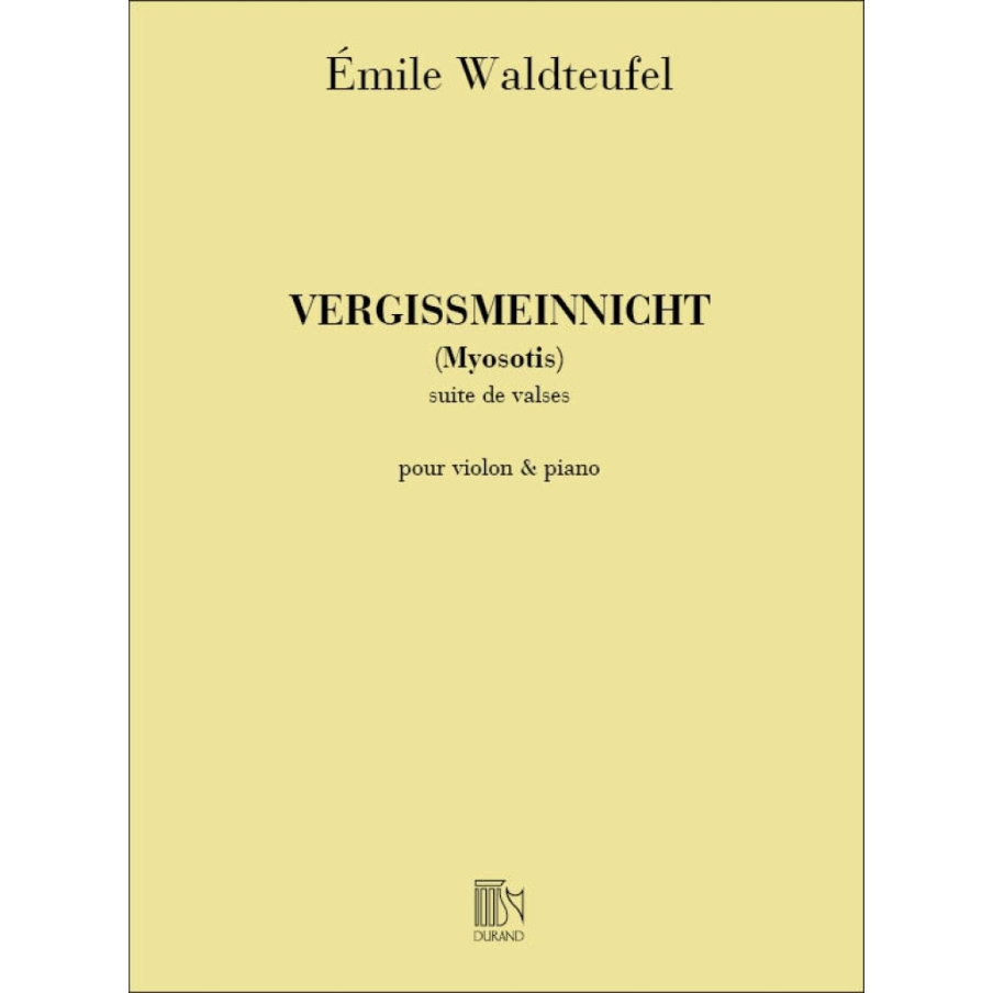 Waldteufel, Emile - Vergissmeinnicht
