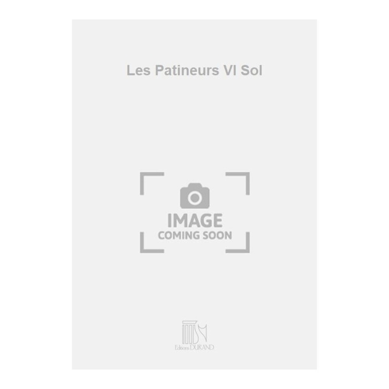 Waldteufel, Emile - Les Patineurs Vl Sol