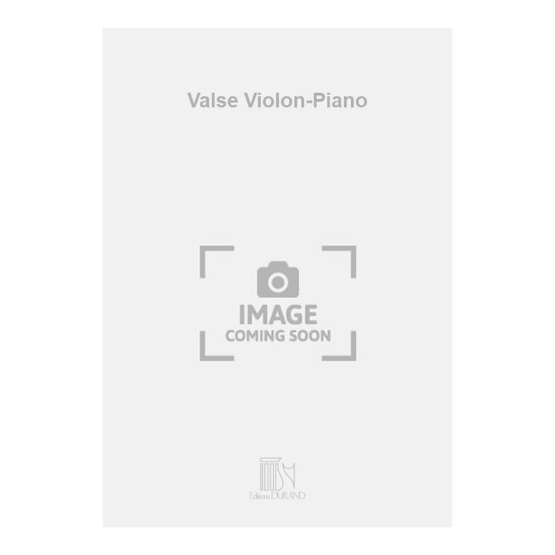 Steiger, Charles - Valse Violon-Piano