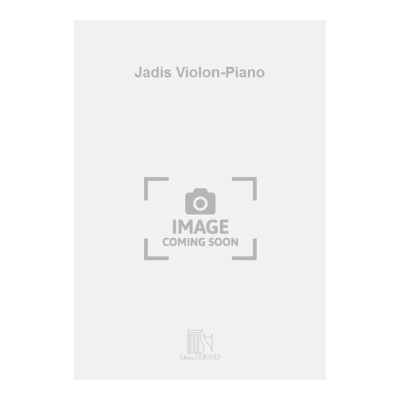 Steiger, Charles - Jadis Violon-Piano