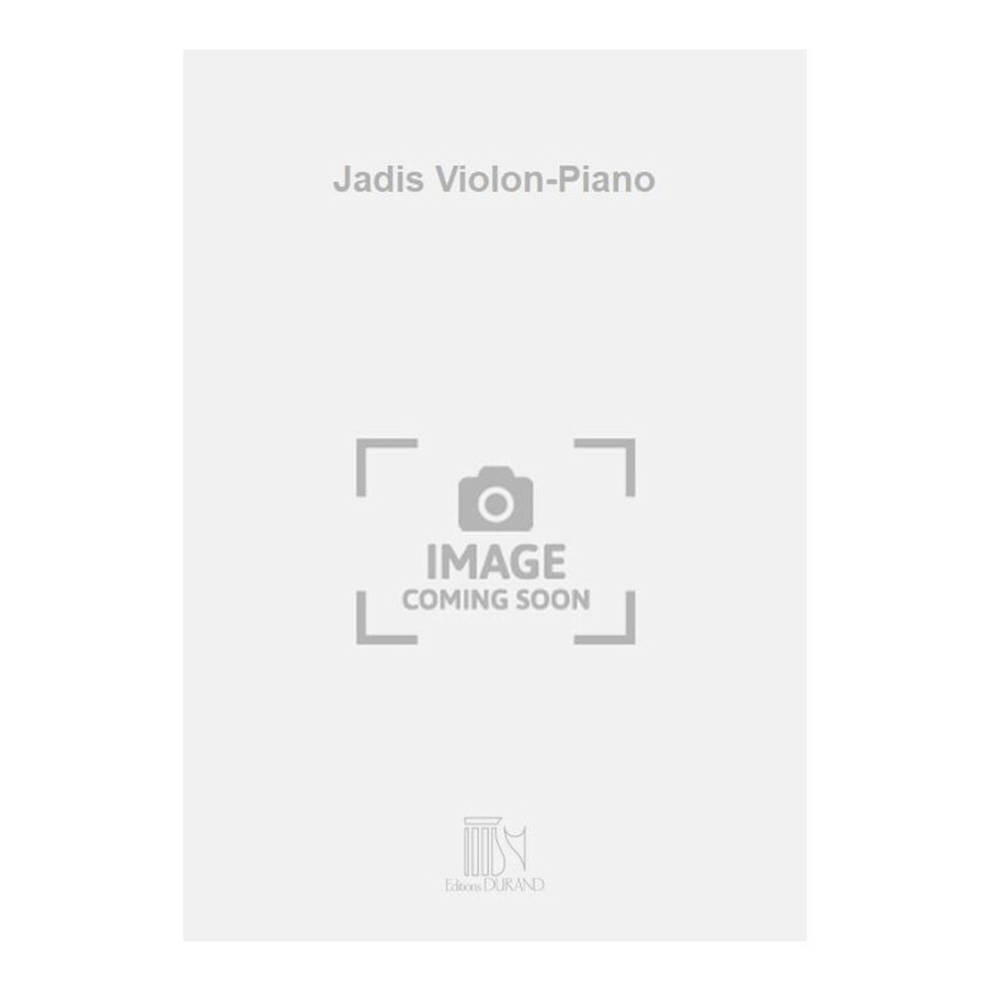 Steiger, Charles - Jadis Violon-Piano