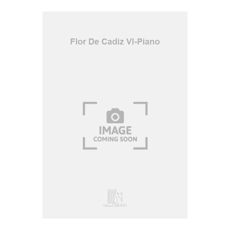 Steiger, Charles - Flor De Cadiz Vl-Piano