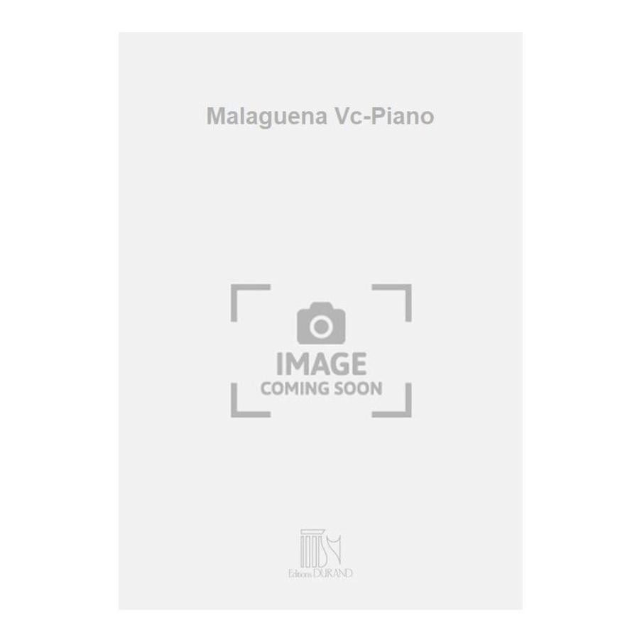 Weiller, Ernest - Malaguena Vc-Piano