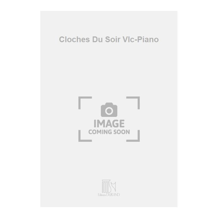 Saint-Saëns, Camille - Cloches Du Soir Vlc-Piano
