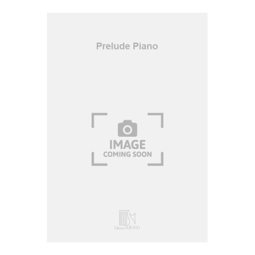Barraine, Elsa - Prelude Piano