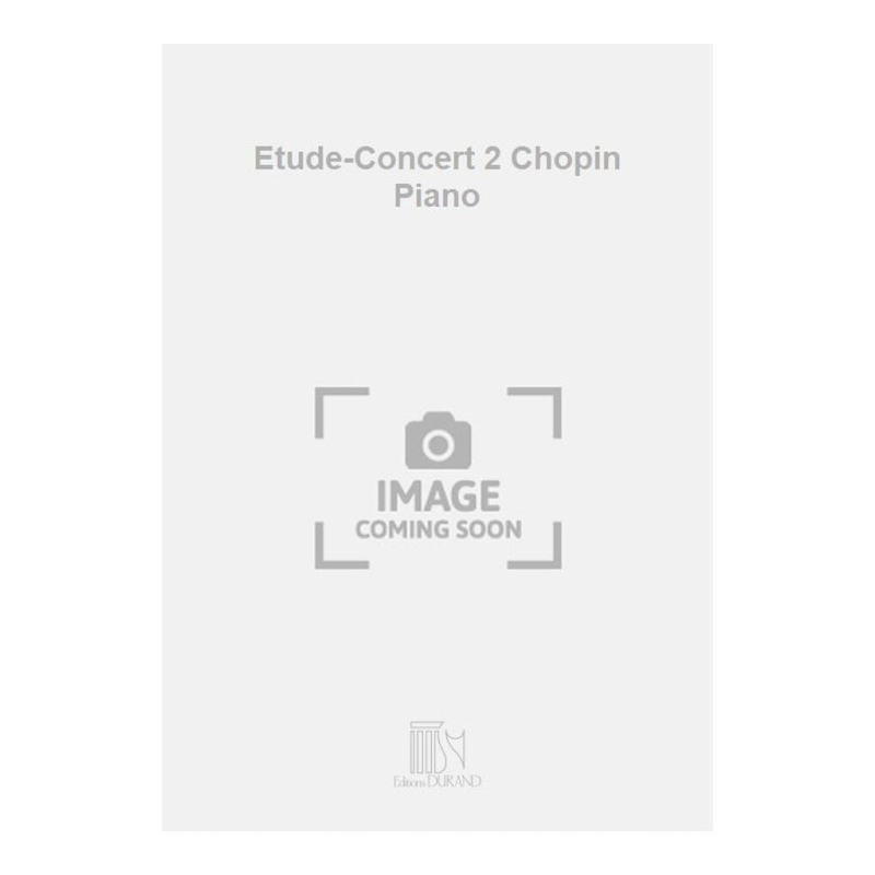 Aisberg, D.S. - Etude-Concert 2 Chopin Piano