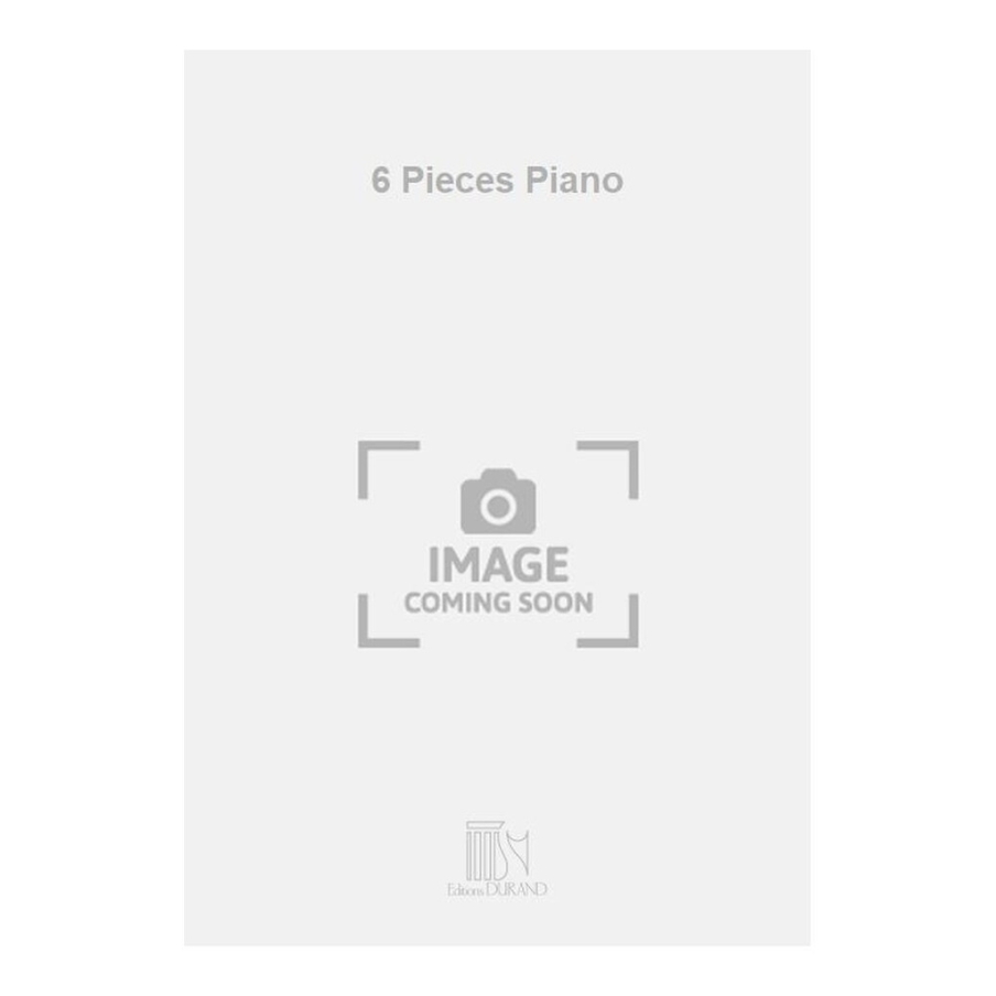 Aubin, Didier - 6 Pieces Piano