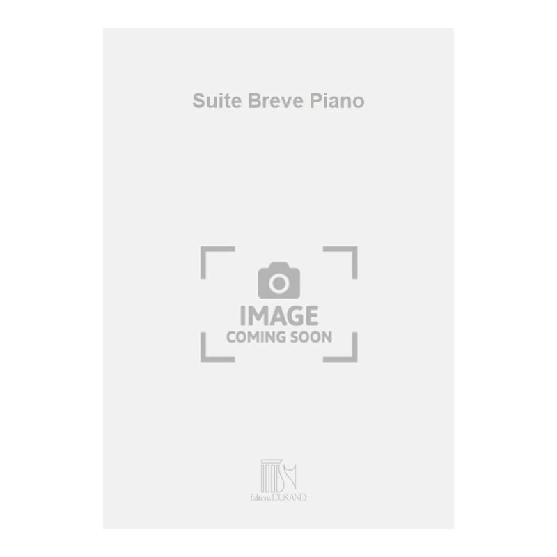 Auber, Chantal - Suite Breve Piano