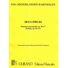 Bartholdy, Felix Mendelssohn - Deux Pièces