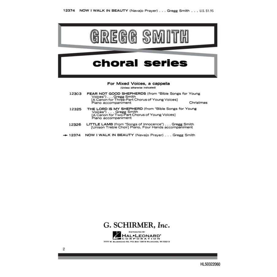 Smith, Gregg - Now I Walk In Beauty Navajo Prayer