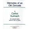 Surinach, Carlos - Memories Old Zarzuela Bnd Sc