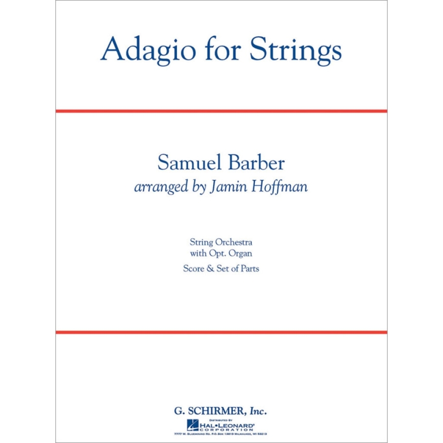 Barber, Samuel - Adagio For Strings - Score Only