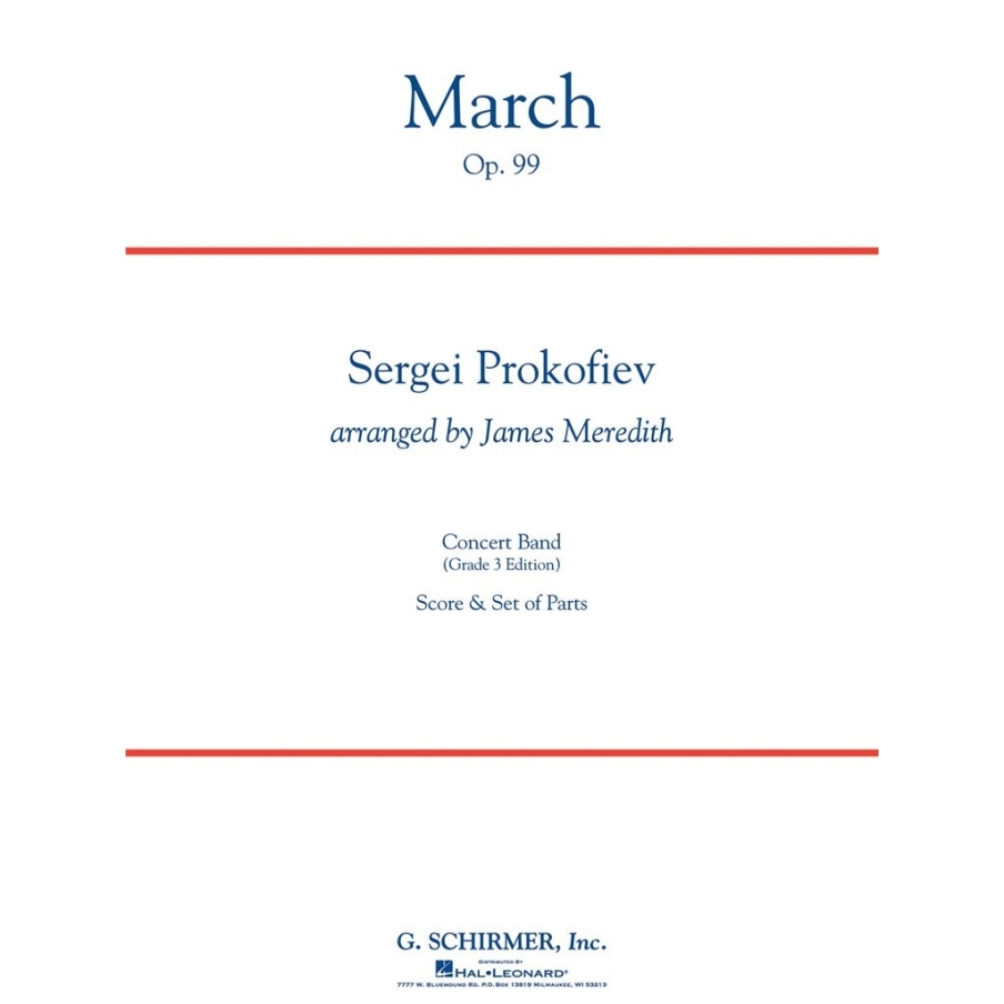 Prokofiev, Sergei - March, Op. 99