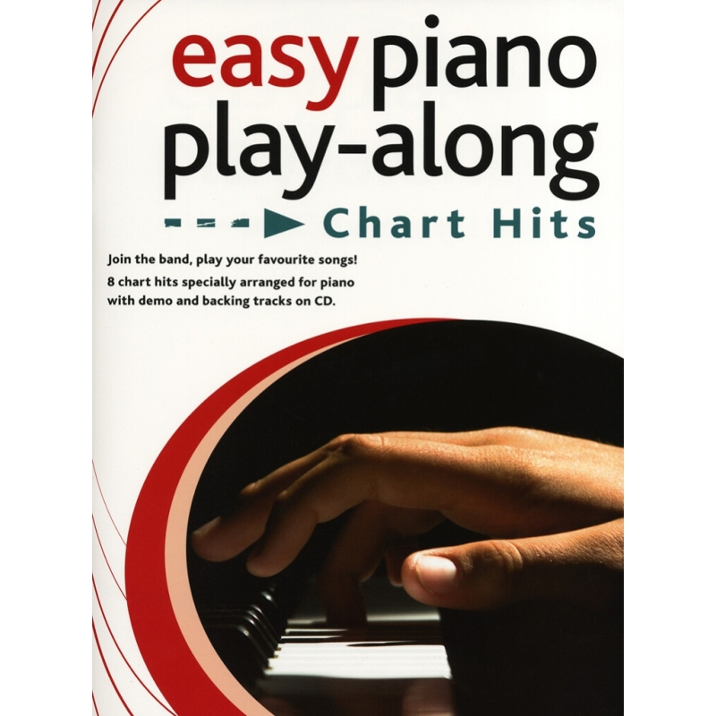 Easy Piano Play-Along-Chart Hits