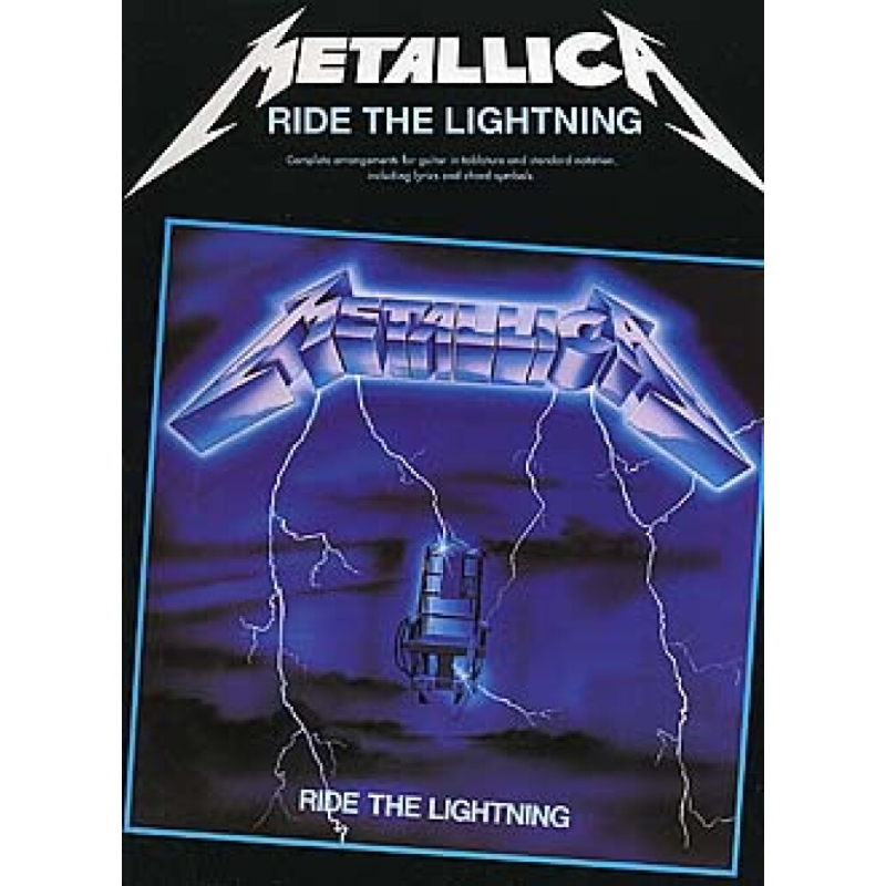 Metallica: Ride The Lightning Guitar Tab Edition