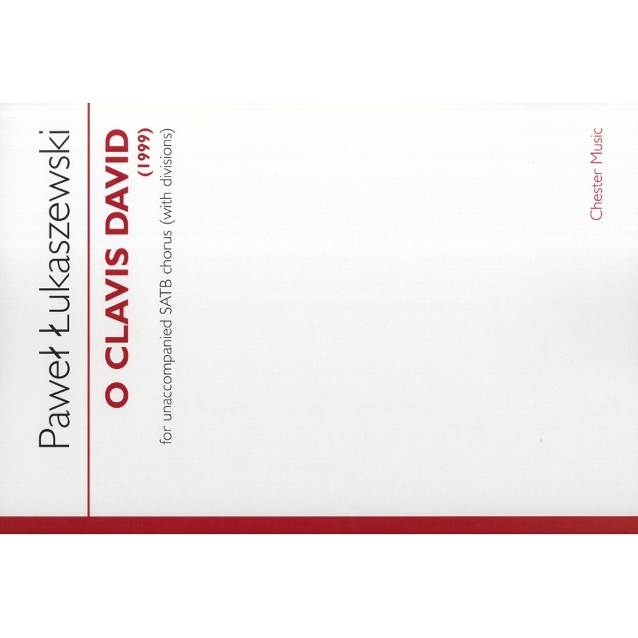 Łukaszewski, Paweł - O Clavis David