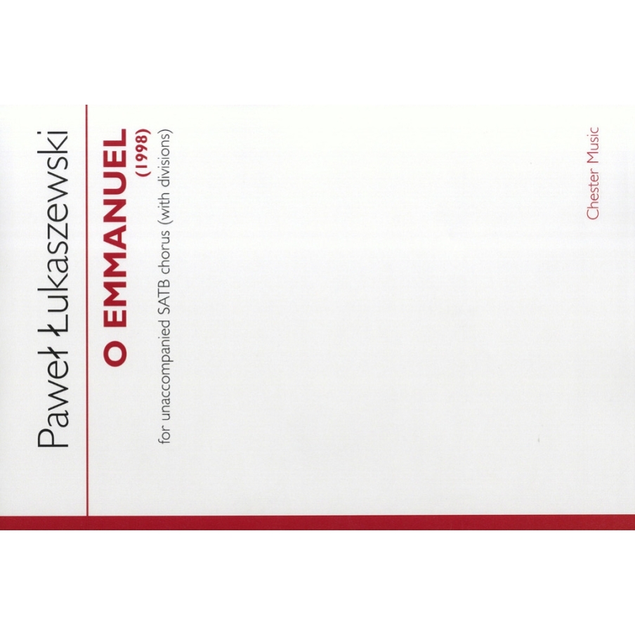 Łukaszewski, Paweł - O Emmanuel