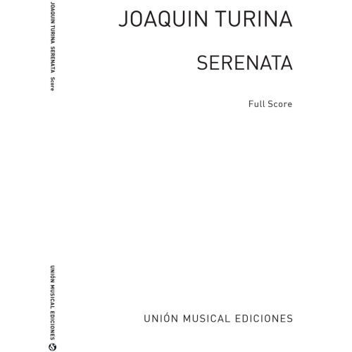 Turina: Serenata for String Quartet (Score)