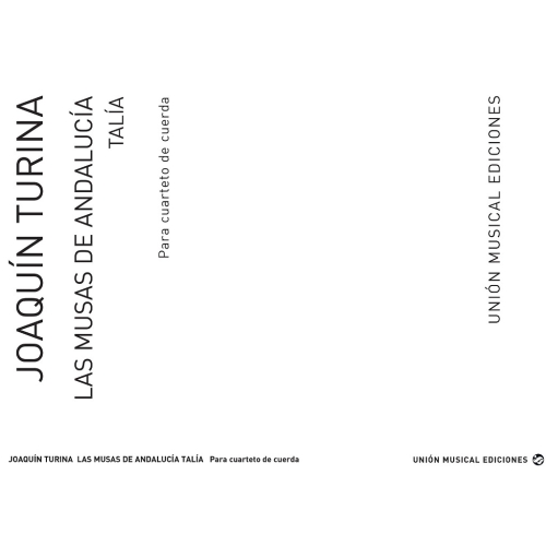 Turina, Joaquín - Talia No.3 De Las Musas De Andalucia