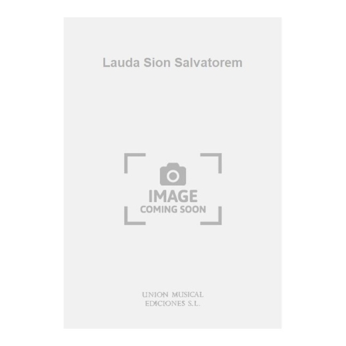 Pardos Arrue: Lauda Sion...