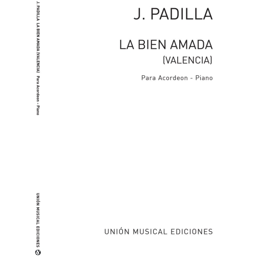 Padilla: Valencia (La Bien Amada) Marcha (Biok) for Accordion