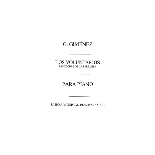 Gimenez: Los Voluntarios, Pasodoble (Biok) for Accordion