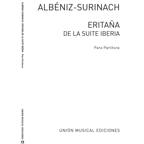 Albeniz: Eritana from Iberia (Surinach)