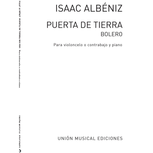 Albeniz: Puerta de Tierra Bolero (Amaz) for Cello and Piano